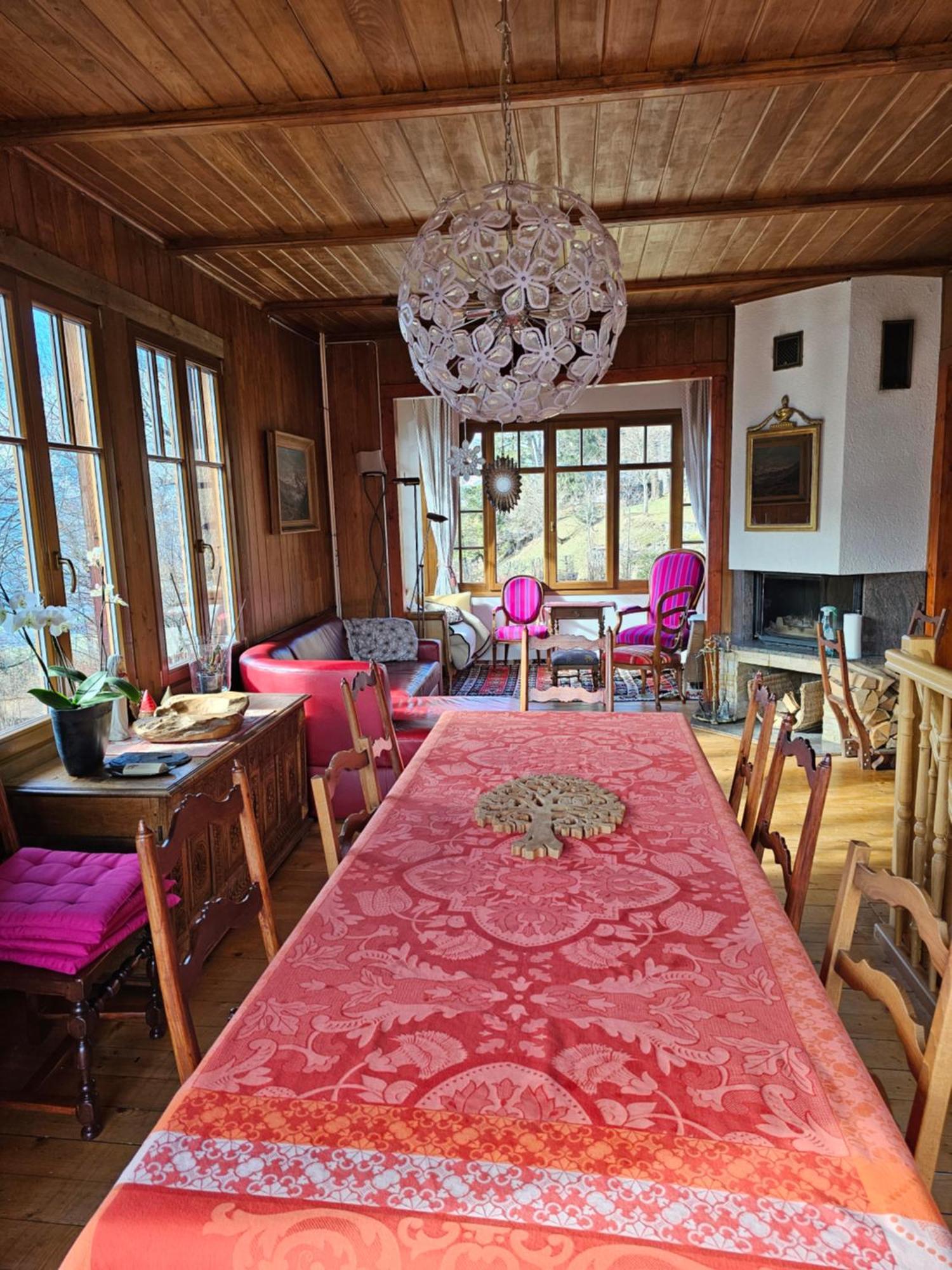 Magnifique Chalet Valerie 5 Chambres A Coucher & Vue Unique Gryon Ngoại thất bức ảnh